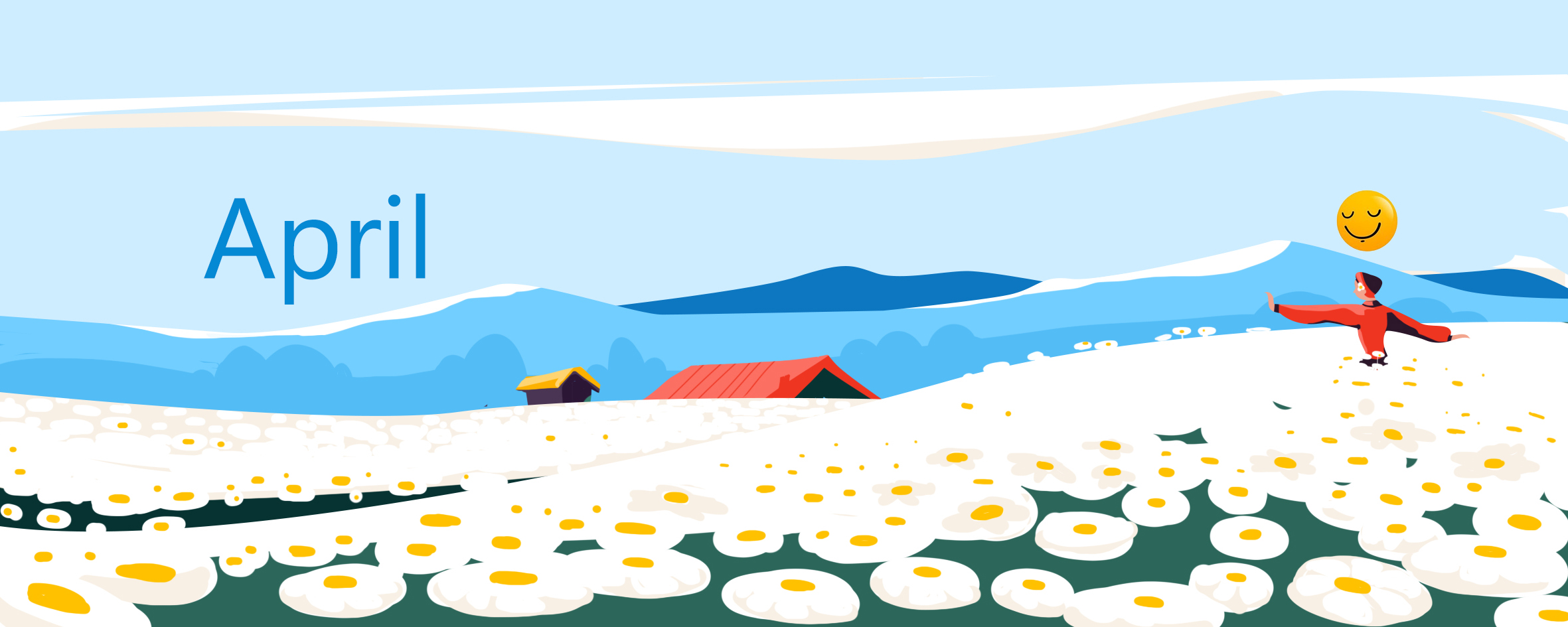 Mirorim A Year in Motion — calendar month illustration
